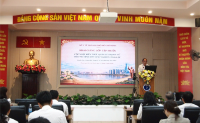 Sở Y tế TP.HCM: Khai giảng lớp tập huấn dành cho Giám đốc Trạm Y tế phường, xã, đặc khu